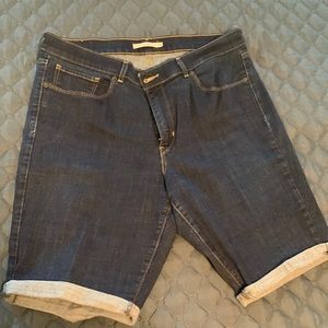 Classic Levi’s Bermuda shorts - dark blue